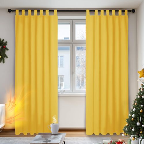 meilleur rideau jaune